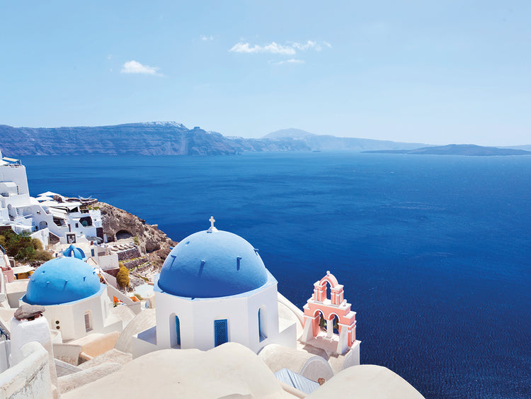 Santorini III Lienzo