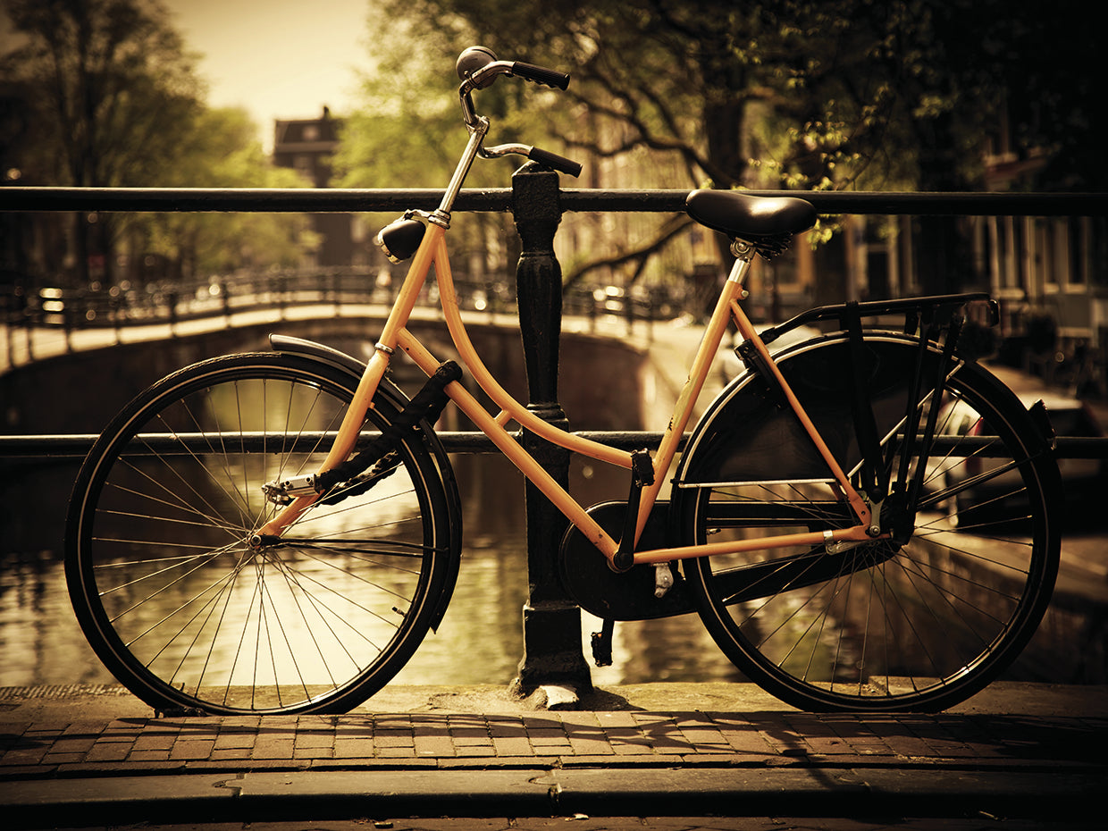 Vistas en bicicleta Lienzo