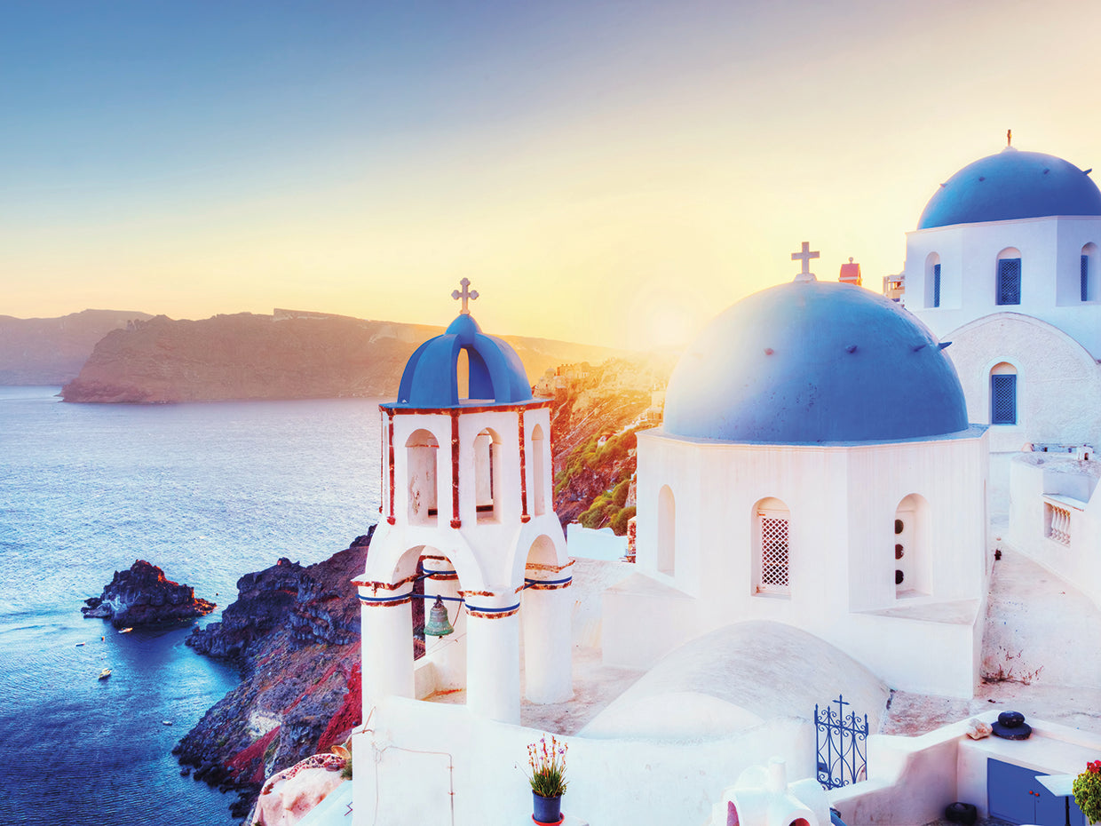 Santorini Grecia II Lienzo