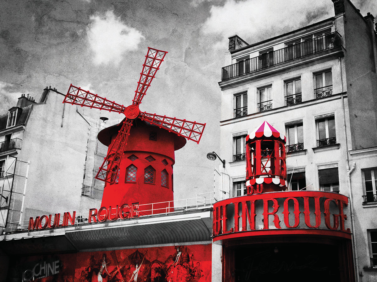 Red Windmill
