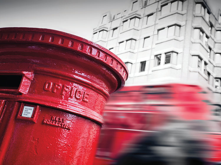 Londres rojo I Lienzo