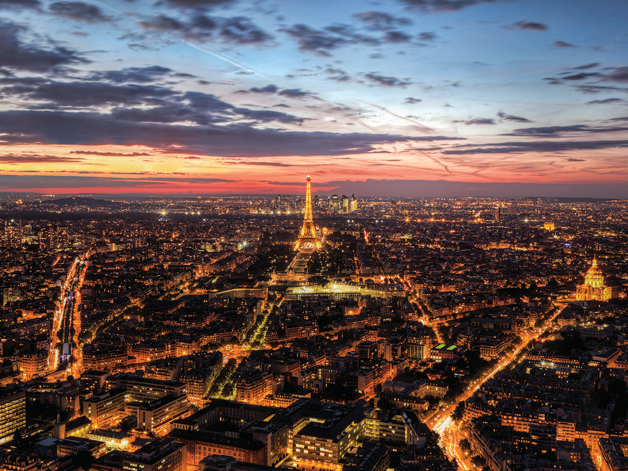 París de noche Lienzo
