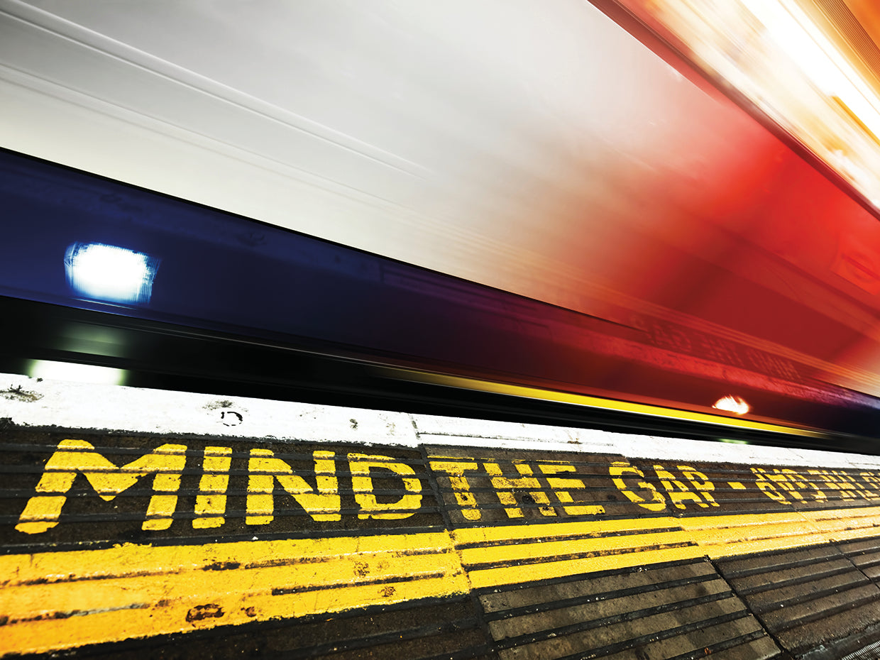 Mind The Gap - Londres Lienzo