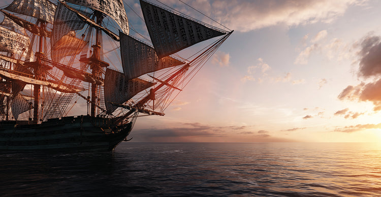 Barco pirata 9 Lienzo