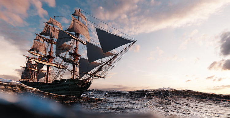 Barco pirata 10 Lienzo