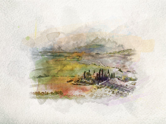 Tuscany Watercolor