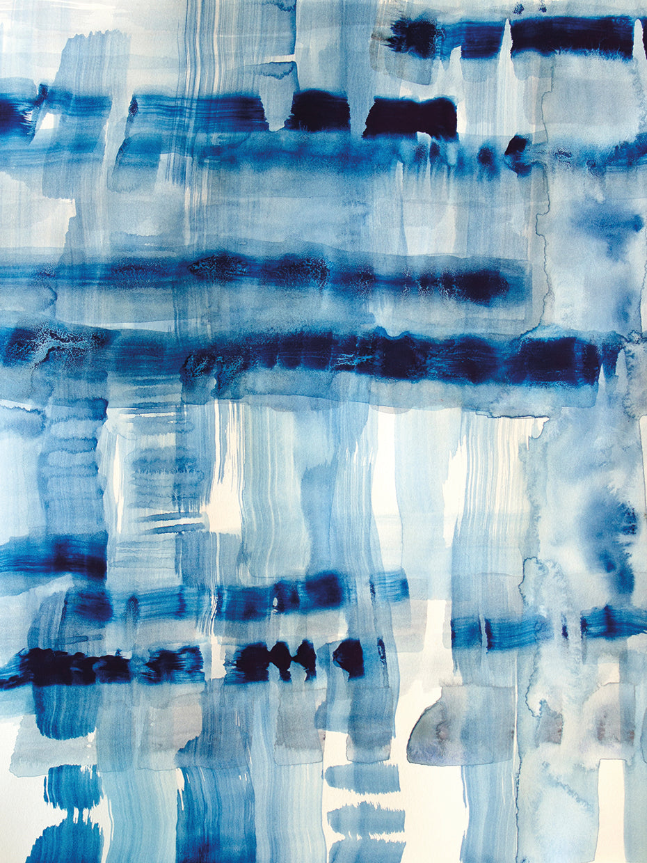 Indigo Stripes No. 1