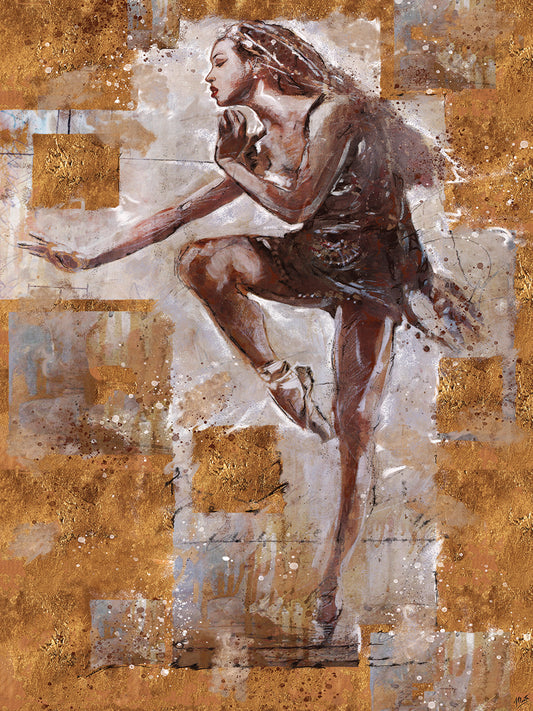 Jazz Dancer No. 1 Canvas Print