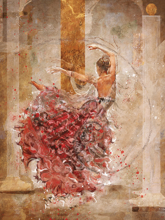 Temple Dancer No. 1 Canvas Print