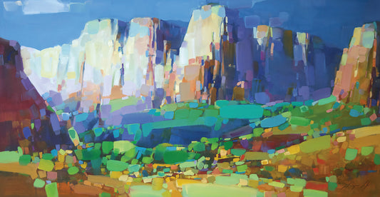 Canyon Rock Canvas Print