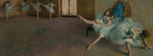 Before The Ballet (c.1890/1982) Canvas Print