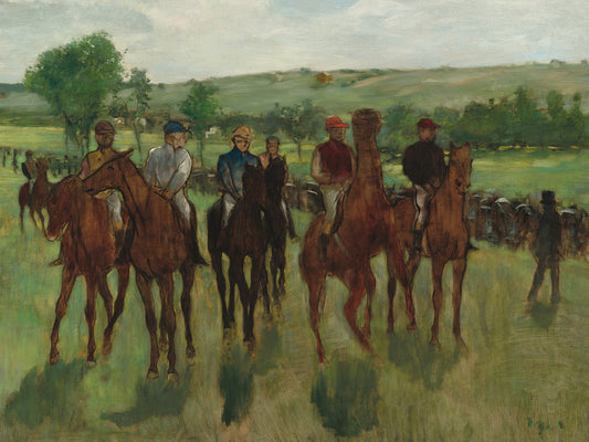 The Riders (c.1885) Canvas Print