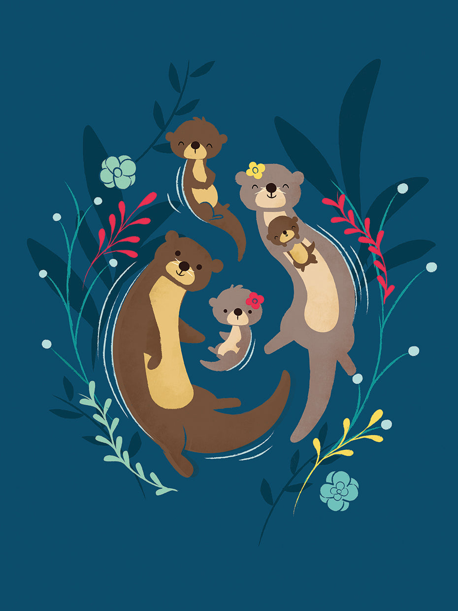 Otter Family