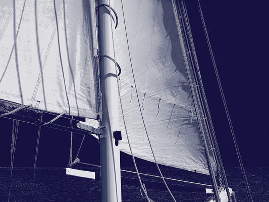 Schooner Sails I Canvas Print
