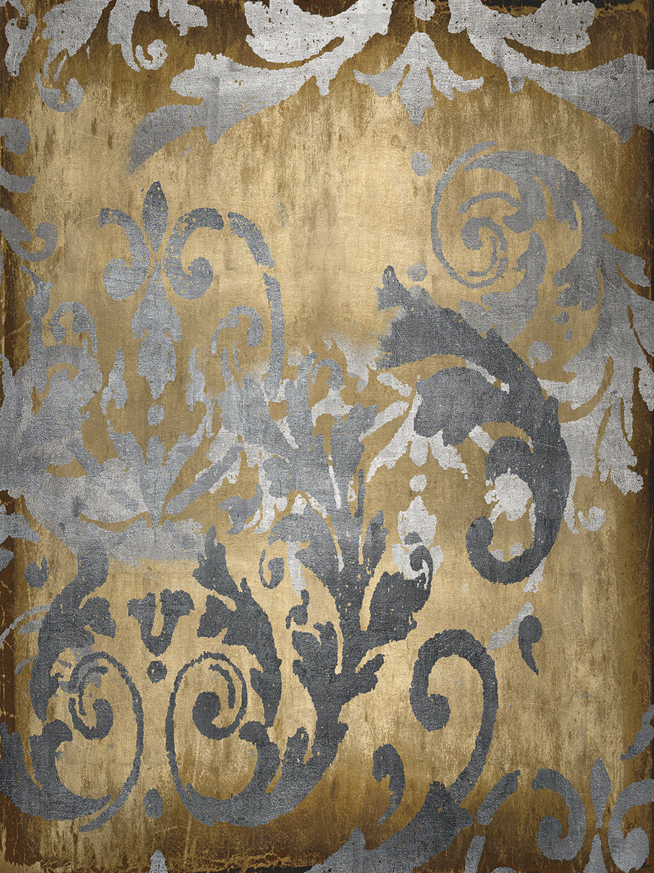 Damask in Gold I