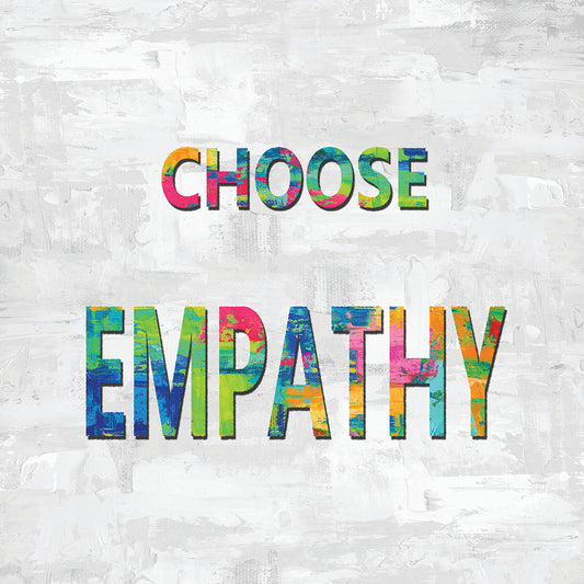Choose Empathy in Color Canvas Print