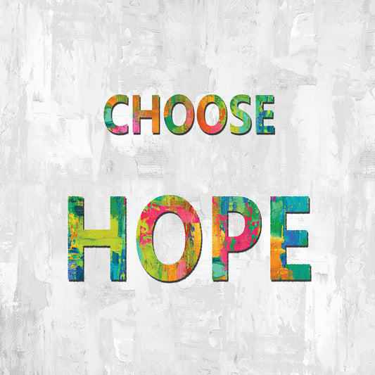 Choose Hope in Color Canvas Print