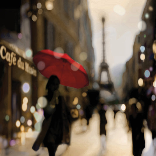 A Paris Stroll Canvas Print