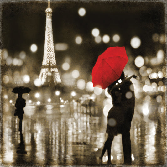 A Paris Kiss Canvas Print