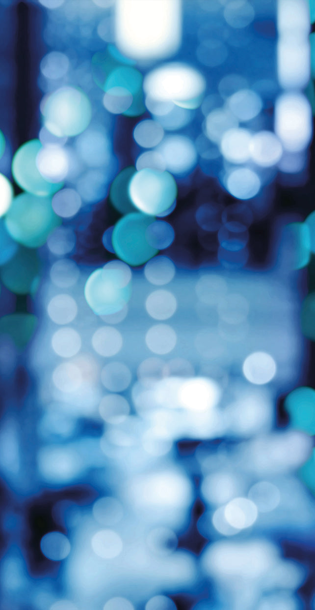 Brilliant Blue Triptych II