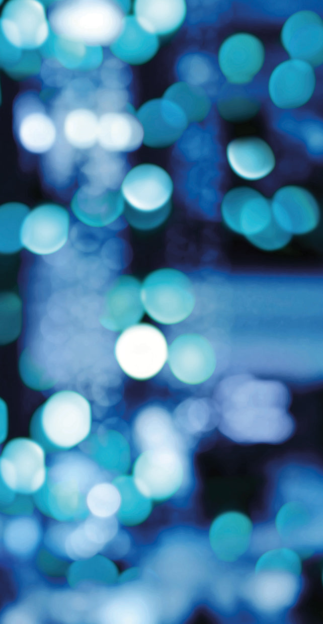 Brilliant Blue Triptych III