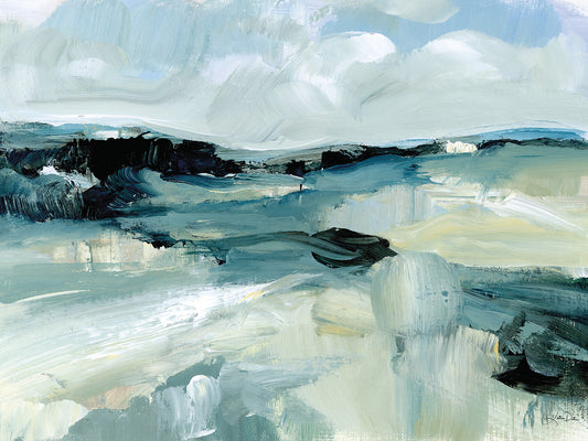 Windswept Landscape Canvas Print