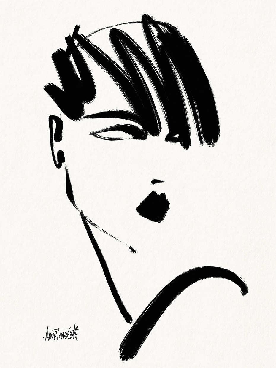 Brush Portrait IX