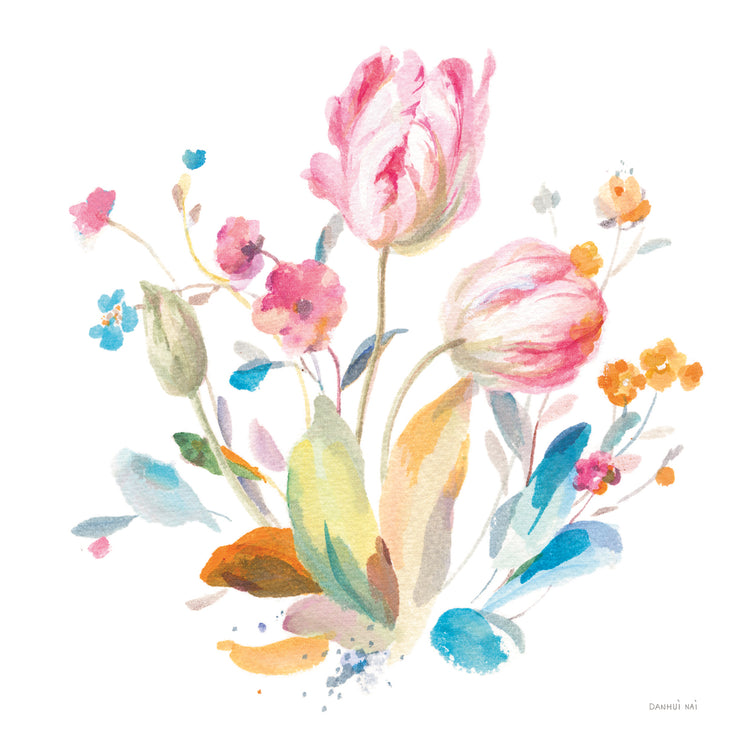 Tulipanes de primavera I Lienzo