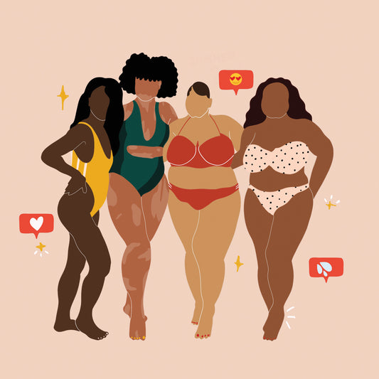 ALL BODIES ARE LOVELY Canvas Print