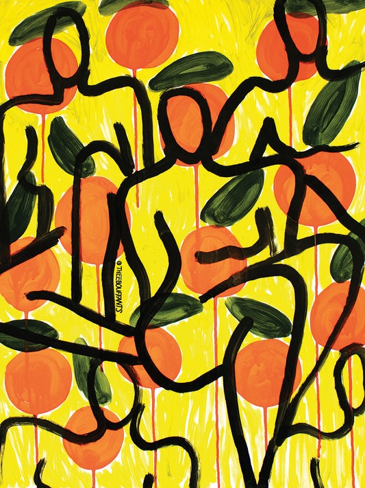 Citrus Figures Canvas Print