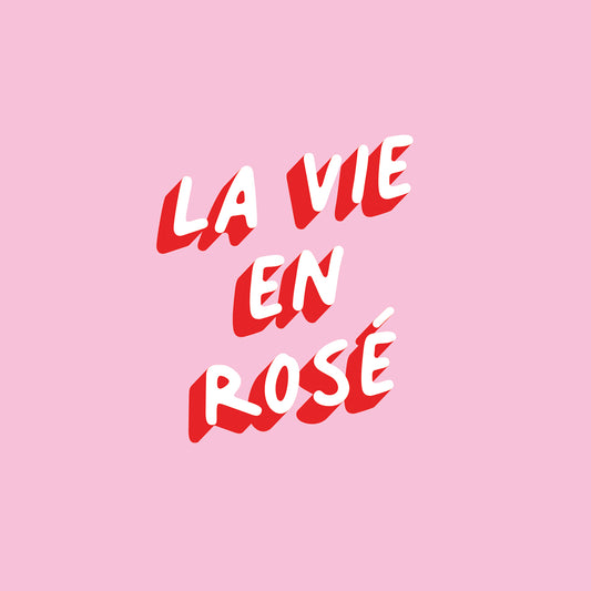 La Vie En Rose Canvas Print