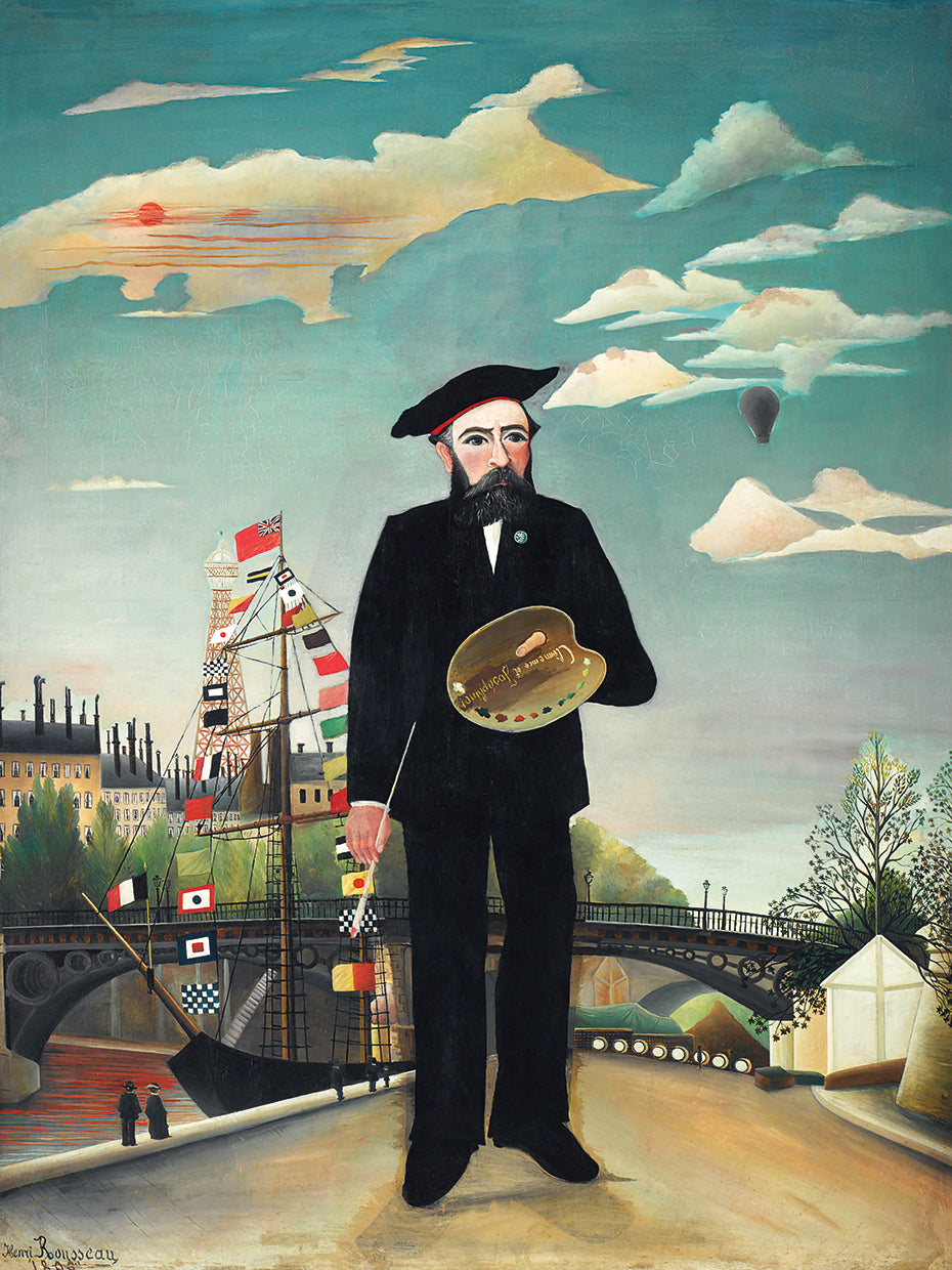 Myself: Portrait – Landscape (1890)