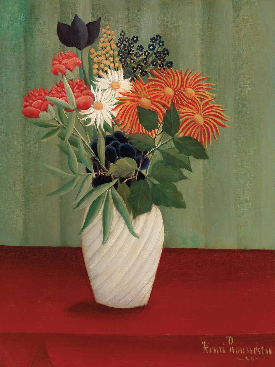 Bouquet of Flowers with China Asters and Tokyos (1910)