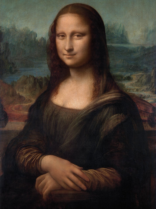 Portrait of Mona Lisa del Giocondo (1503–1506) Canvas Print