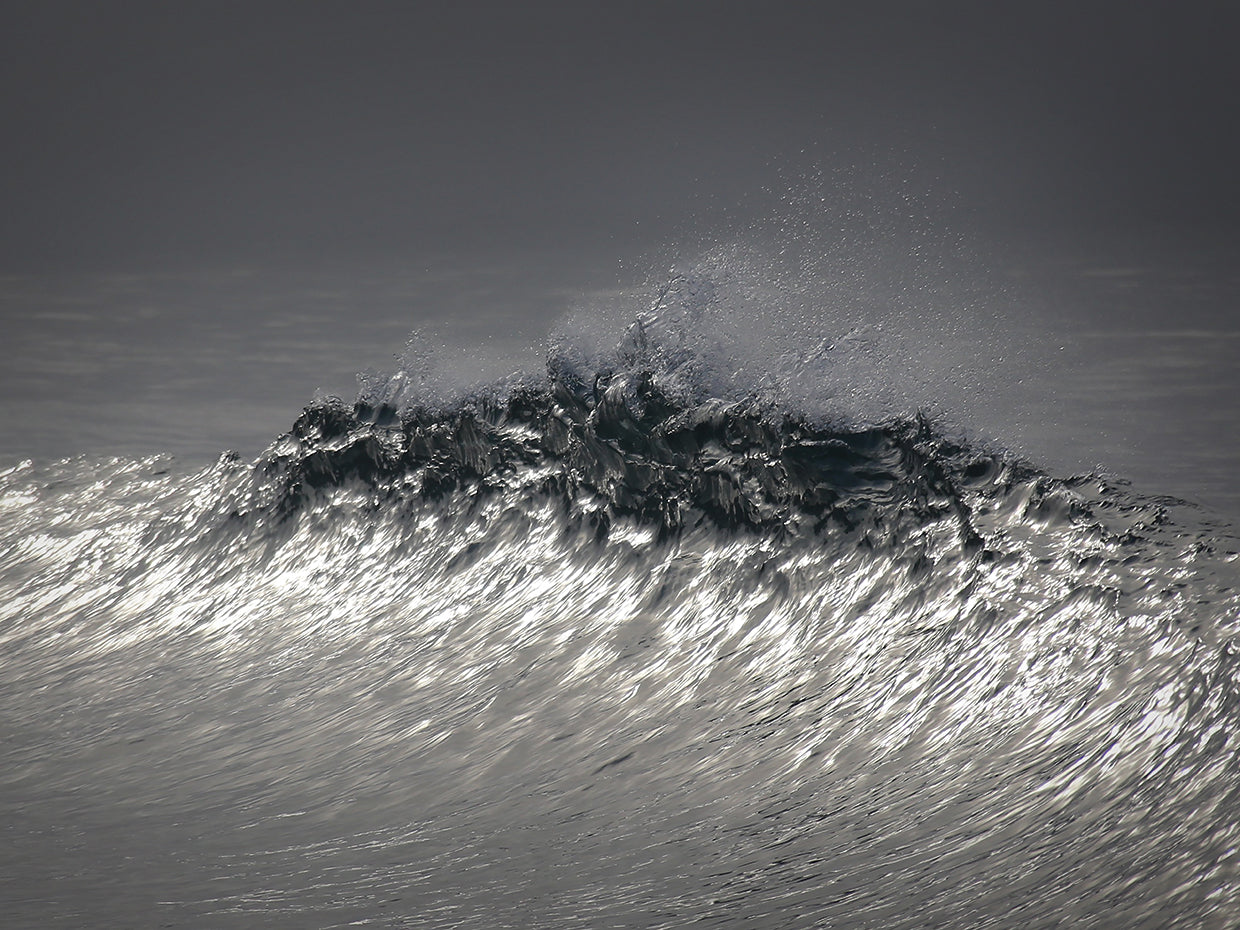 Black Crashing Waves