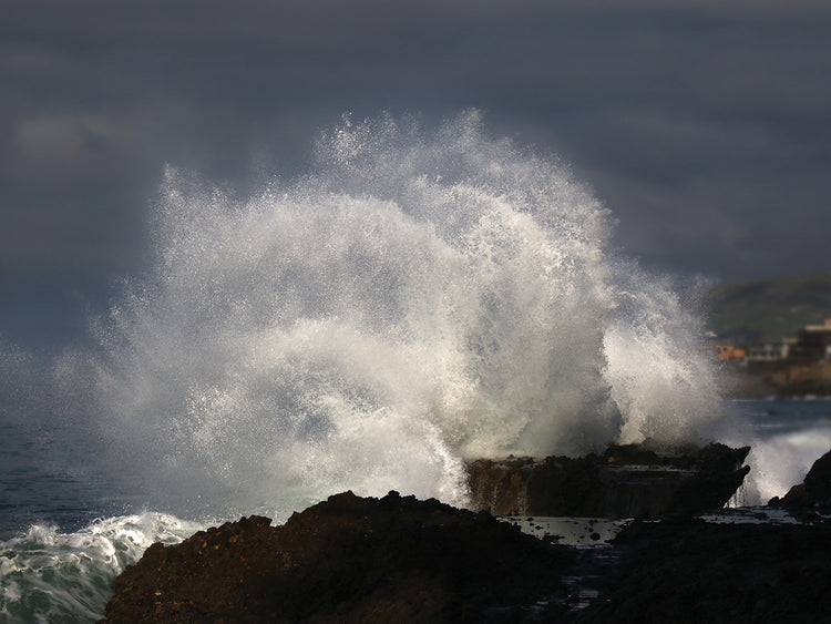 Crashing Against the Rocks
