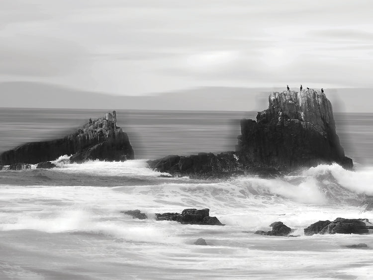 Crashing On The Rocks