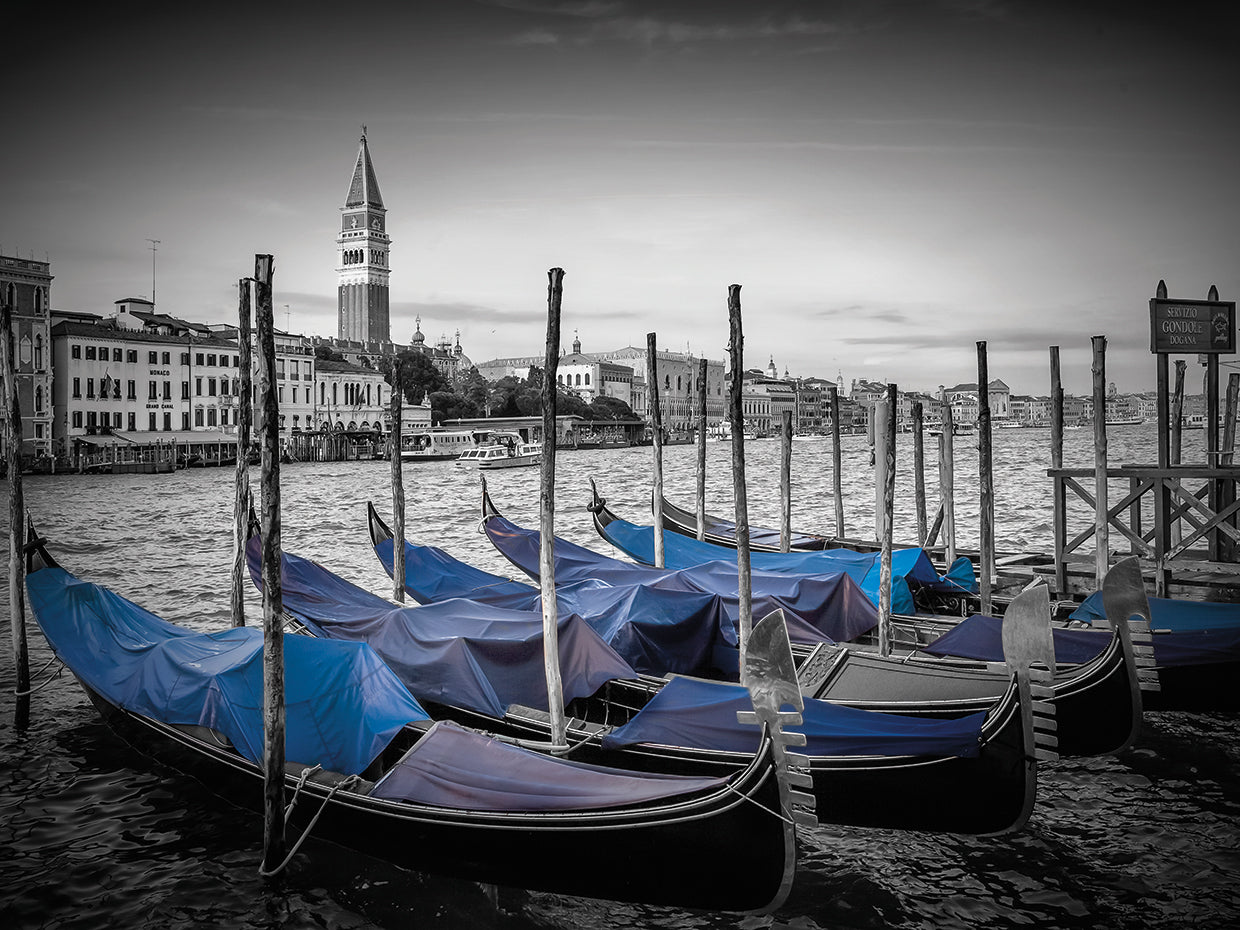 VENICE Grand Canal and St Mark's Campanile