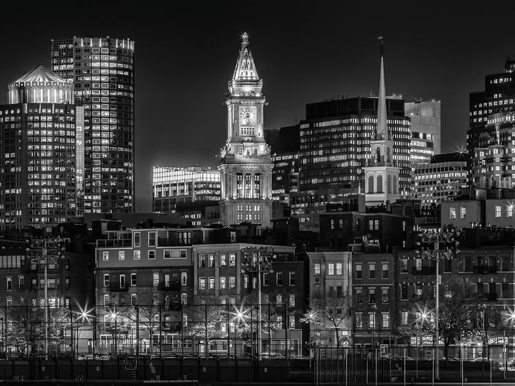 Boston Skyline of North End & Financial District