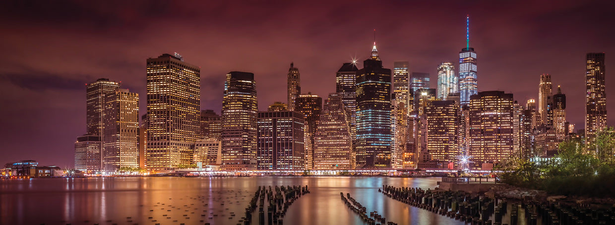 NEW YORK CITY Panoramic Nightly Impressions