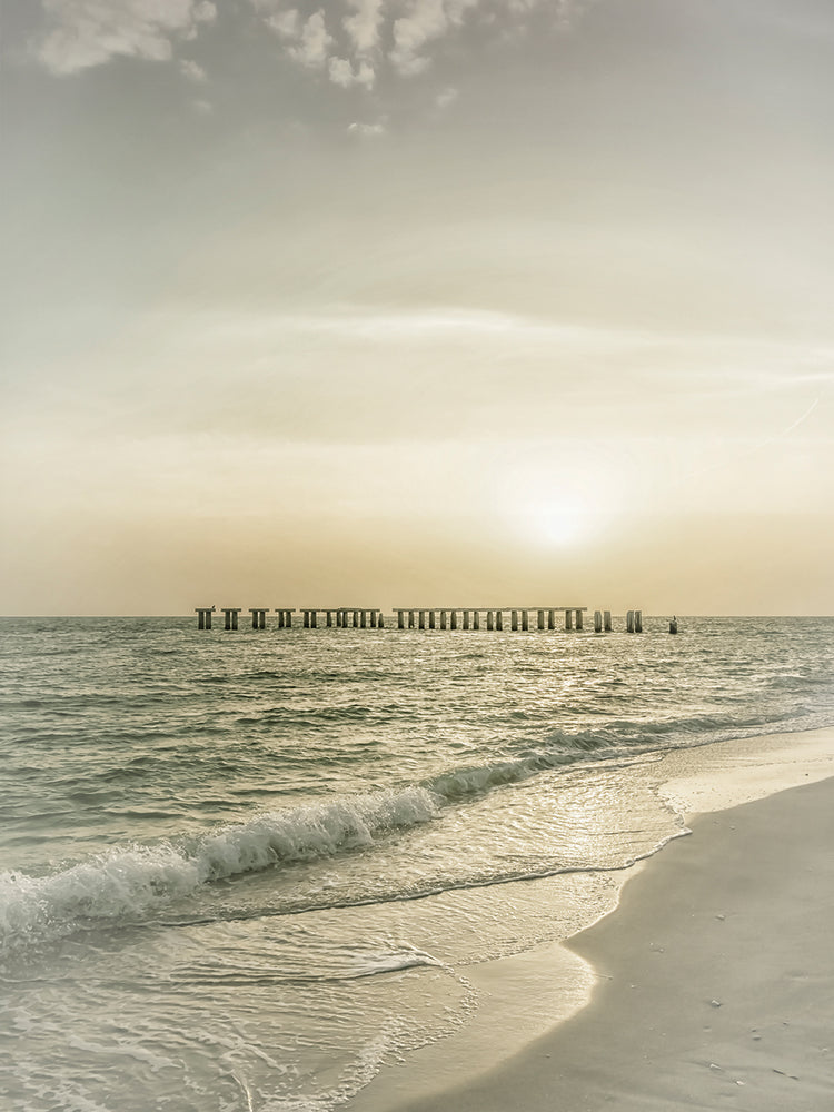 Vintage Gasparilla Island Sunset