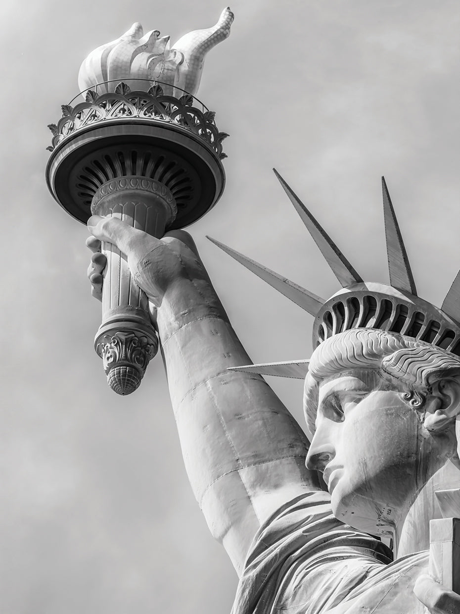 NEW YORK CITY Monochrome Statue of Liberty