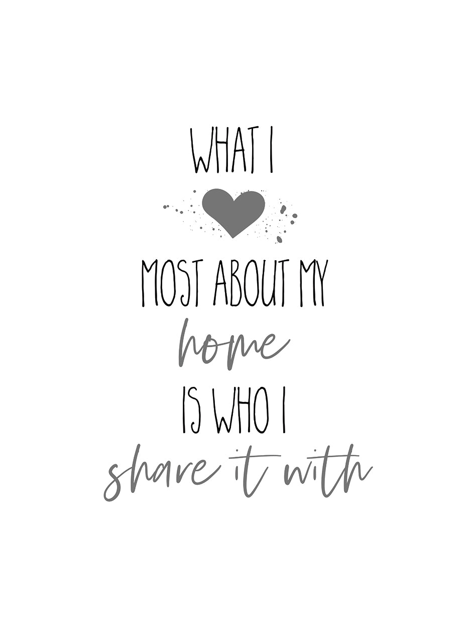 What I love most about my home