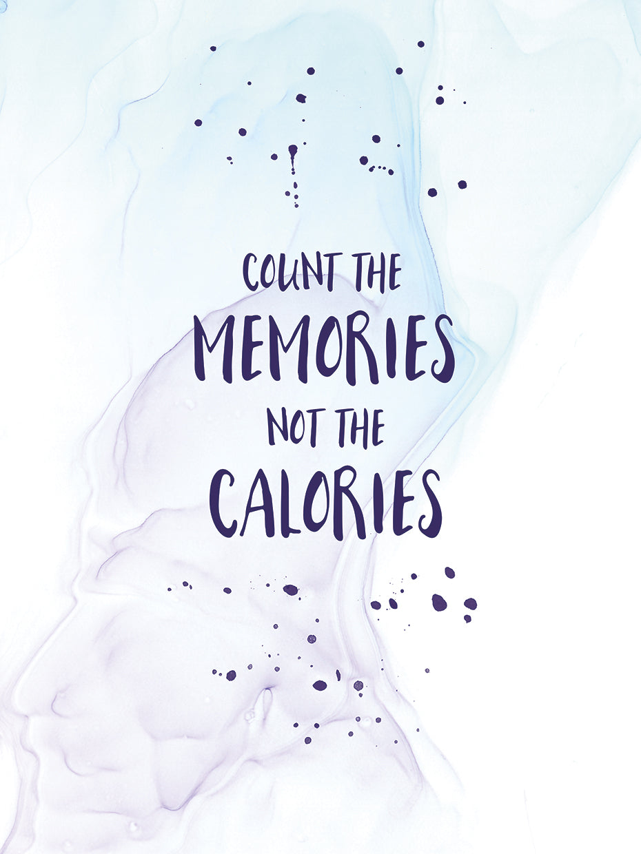 COUNT THE MEMORIES - floating colors