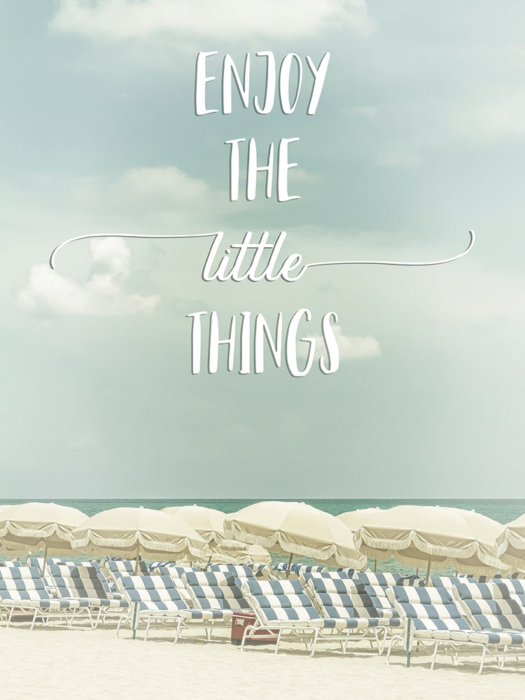 Enjoy the little things - Beachscape