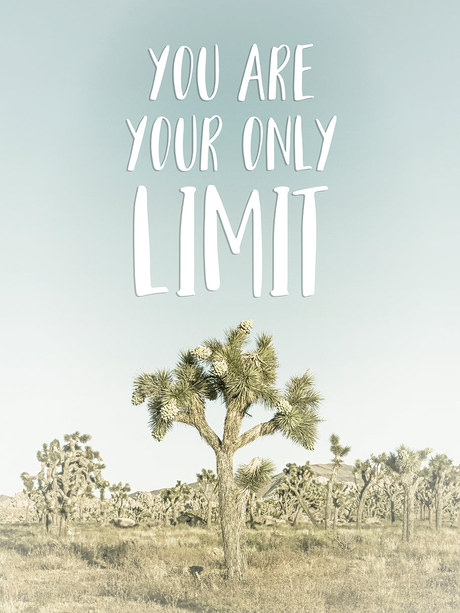 You are your only limit - Desert impression