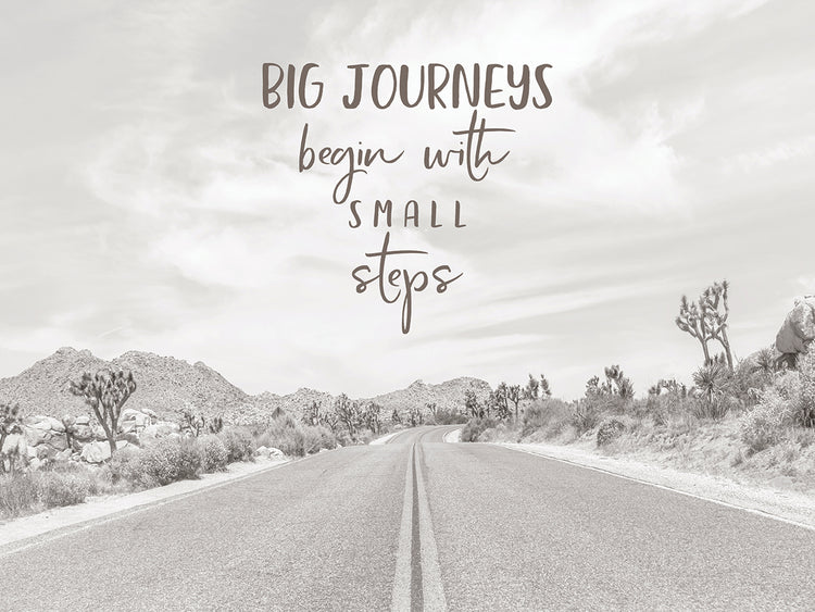 Big journeys begin with small steps