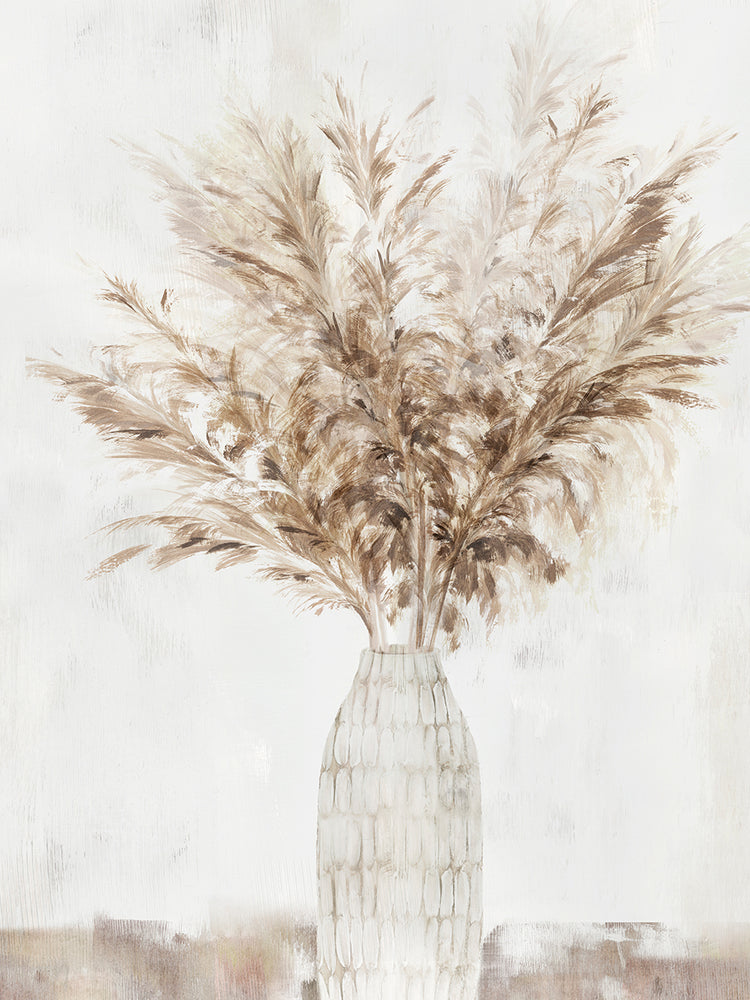 Florero Pampas I Lienzo
