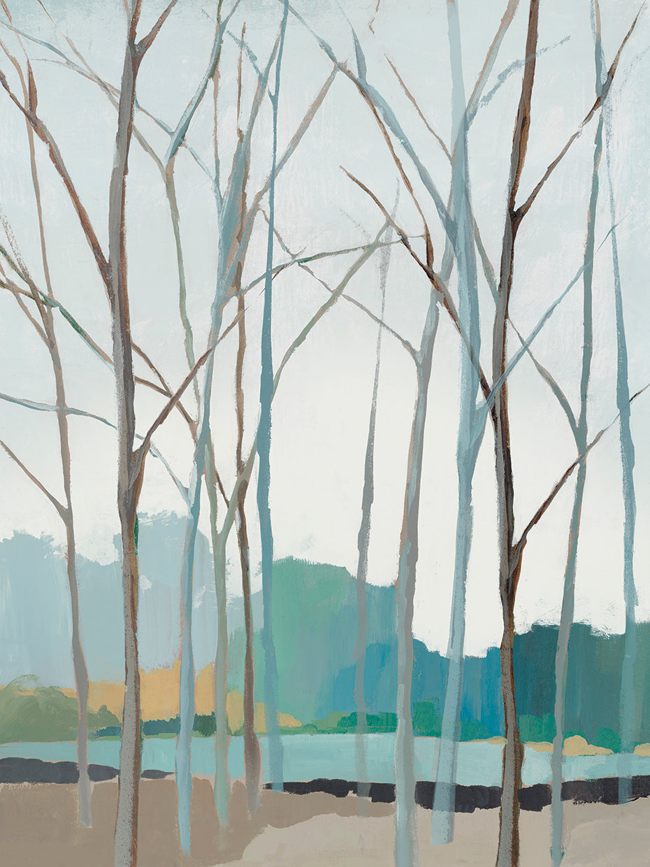 Árboles de invierno II Lienzo