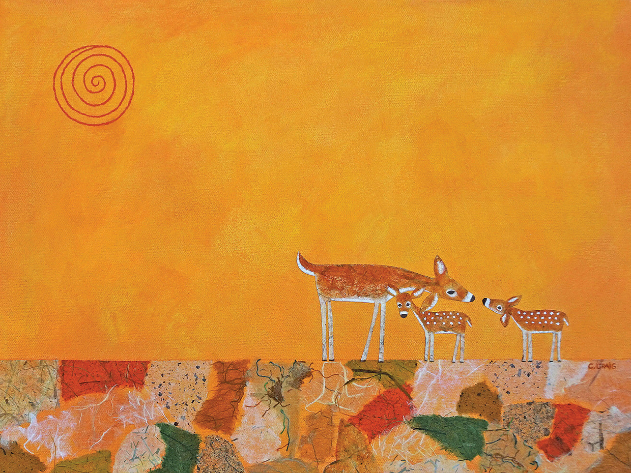 Fawns At Dawn